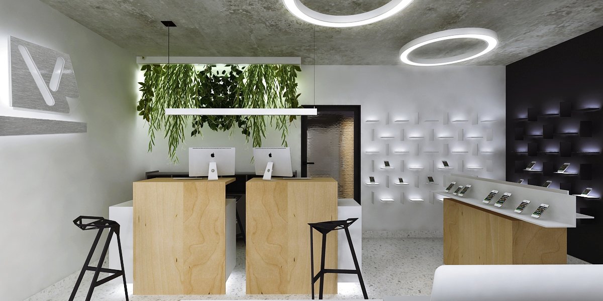 Wnętrze biura w Krakowie