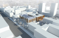 Competition entry for Music School No. 1 in Warsaw