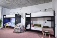 Wnętrza hotelu przy ul. Geologicznej