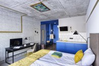 Wnętrza hotelu przy ul. Geologicznej