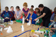 Architectural workshop at Childern's University in Cracow
