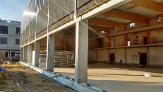 Zaawansowanie prac na budowie ZSP przy ul. Kłodzkiej we Wrocławiu