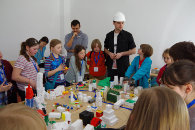 Architectural workshop at Childern's University in Cracow