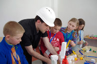 Architectural workshop at Childern's University in Cracow